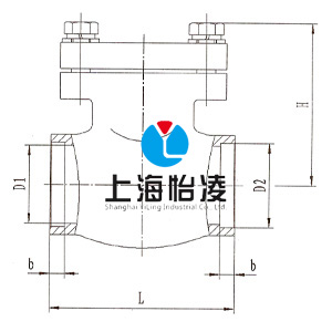 DH61F低温焊接止回阀图纸
